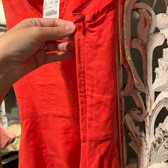 J. CREW Peplum top in stretch cotton linen - Picture 5 of 6